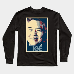 David Ige Political Parody Long Sleeve T-Shirt